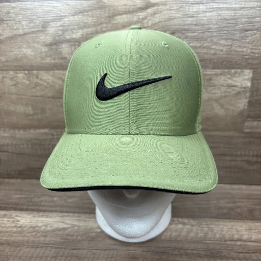 Nike Golf Cap Hat Green Stretch M/L